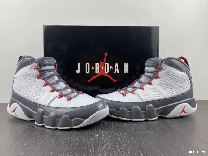 Rep Kickmax Fire CT8019-162 Air Red 9 Jordan 0613